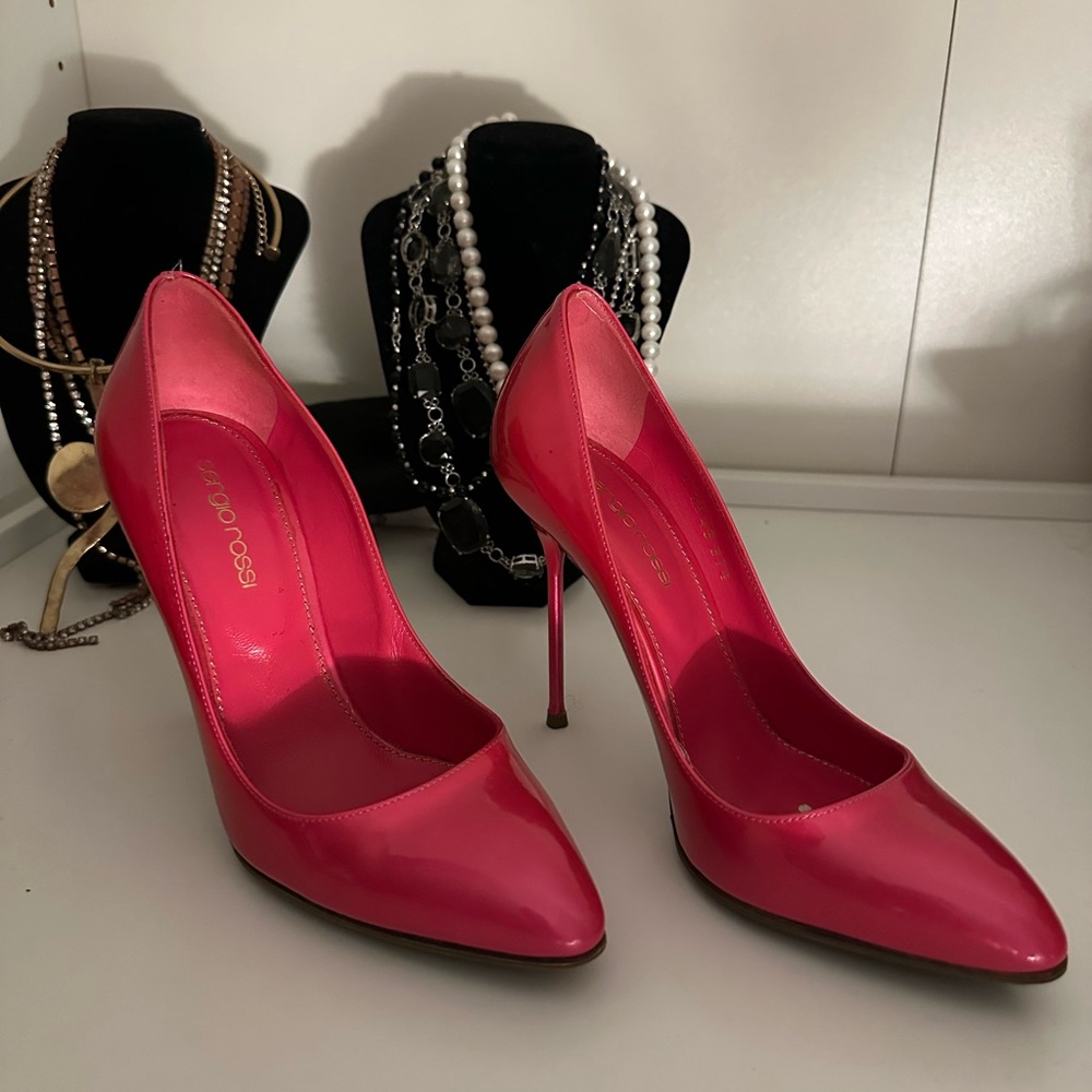 Pink Stiletto Heels